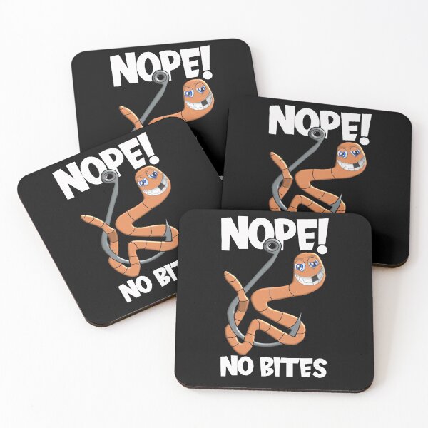 Item preview, Nope! No Bites! Worm On The Hook designed and sold by sbachstroem.