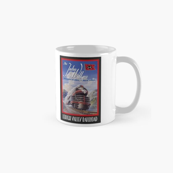 Lehigh Valley Railroad Poster Classic Mug