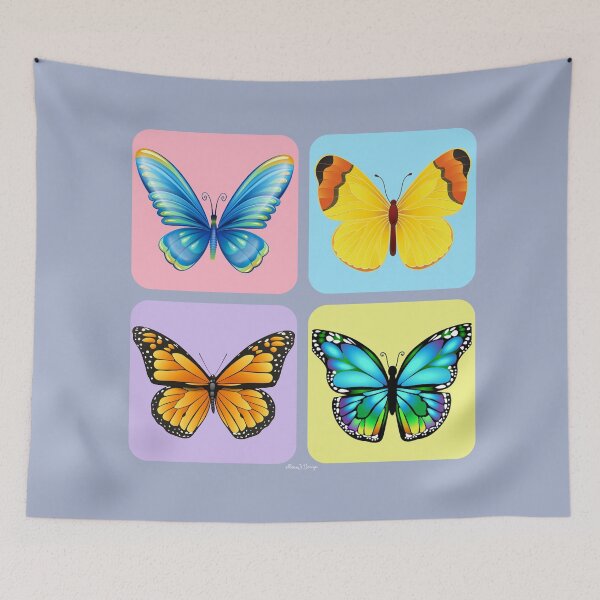 Item preview, Butterfly Quartet designed and sold by Intriguing Eclectives by Janelle  K.
