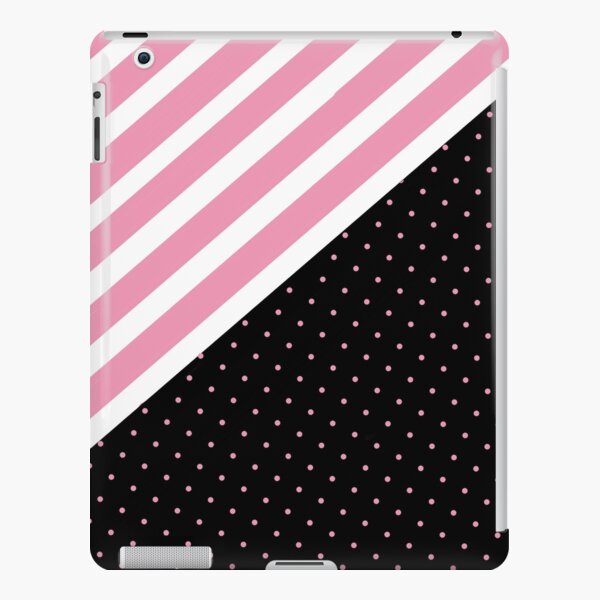 Parallel Stripes and polka dots iPad Snap Case