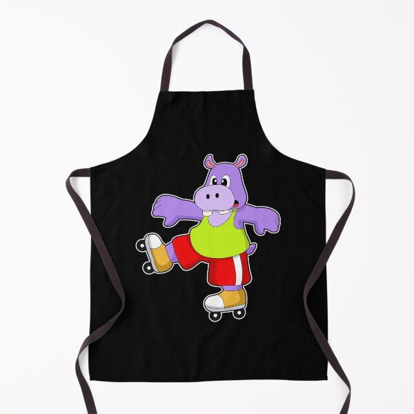 Item preview, Hippo as Skater with Inline skates designed and sold by Snabdesign84.