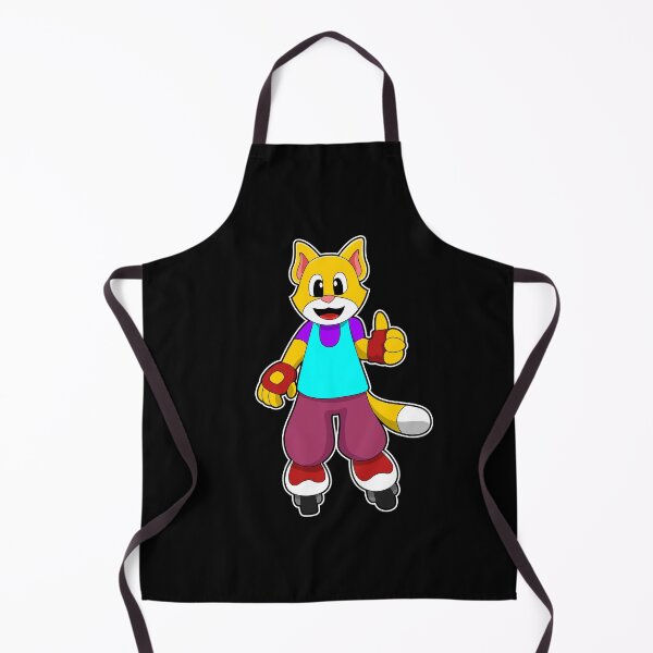 Item preview, Cat as Skater with Inline skates designed and sold by Snabdesign84.