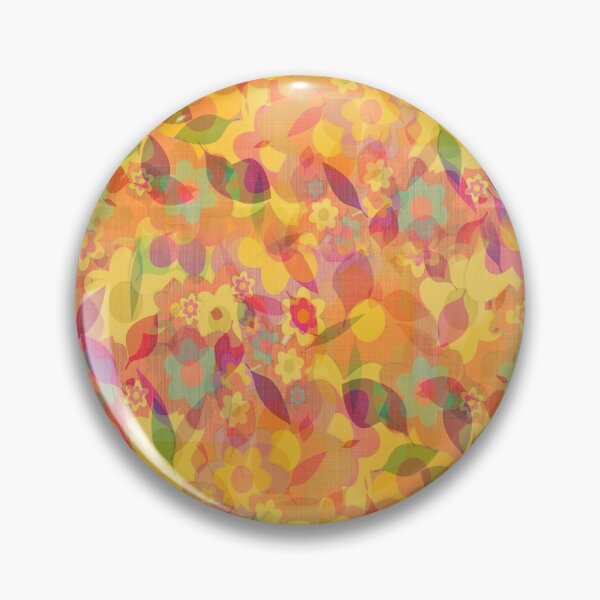 Item preview, Orange Clustered Flowers - Flowy Floral designed and sold by Avani01.