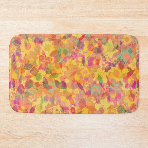 Item preview, Orange Clustered Flowers - Flowy Floral designed and sold by Avani01.