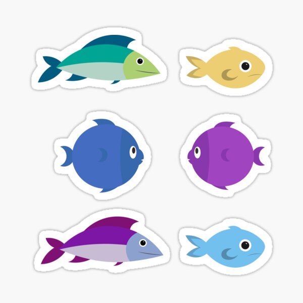 54 Cute Fish Clip Art Set, PNG 760 Graphic by SWcreativeWhispers