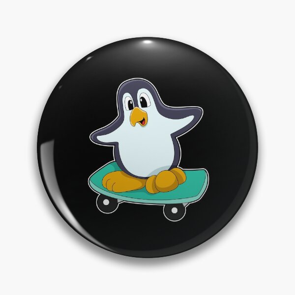 Item preview, Penguin Skater Skateboard designed and sold by Snabdesign84.
