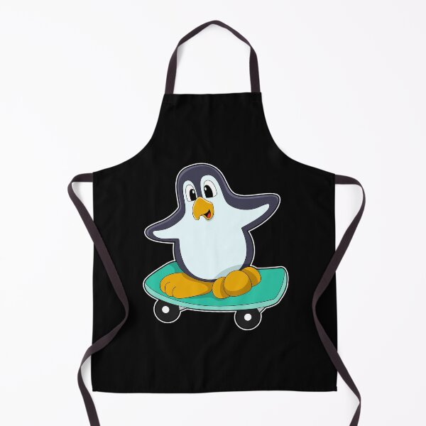 Item preview, Penguin as Skater on Skateboard designed and sold by Snabdesign84.