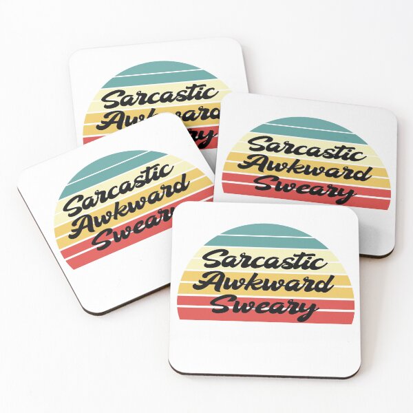 Item preview, Vintage sunset Sarcastic Awkward Sweary  designed and sold by NECHSTORE.