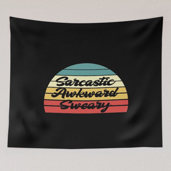 Item preview, Vintage sunset Sarcastic Awkward Sweary  designed and sold by NECHSTORE.