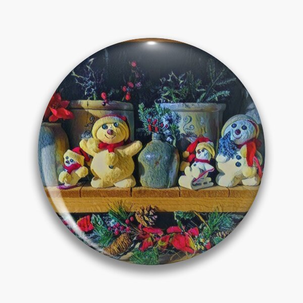 Item preview, Christmas Snowmen and Crocks designed and sold by Redhead1022.