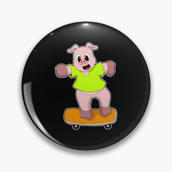 Item preview, Pig Skater Skateboard designed and sold by Snabdesign84.