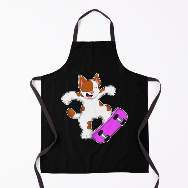 Item preview, Cat as Skater with Skateboard designed and sold by Snabdesign84.