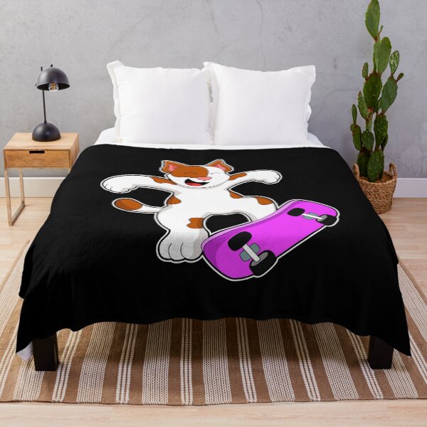 Item preview, Cat as Skater with Skateboard designed and sold by Snabdesign84.