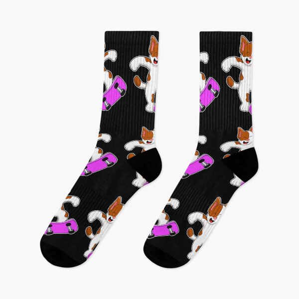 Item preview, Cat as Skater with Skateboard designed and sold by Snabdesign84.