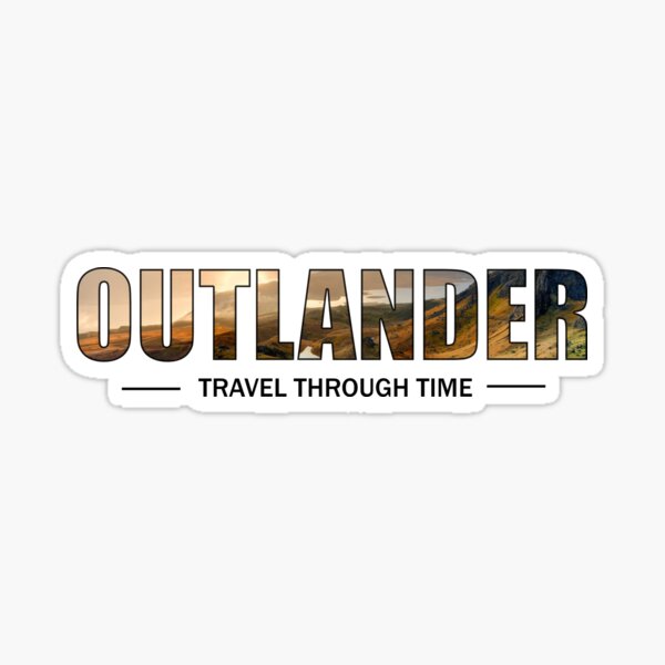 OUTLANDER - Travel Through time Sticker