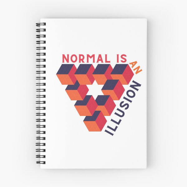 Item preview, Normal Is An Illusion designed and sold by Anjestic Studio.