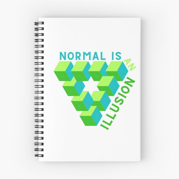 Item preview, Normal Is An Illusion designed and sold by 2-Of-A-Kind.