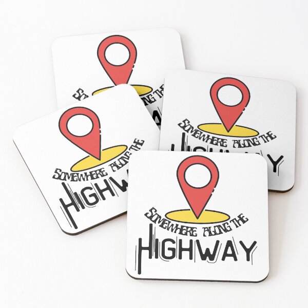 Item preview, GPS Location Traker along the Interstate Highway  designed and sold by Mary Maple.