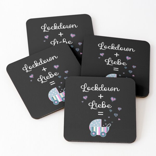 Item preview, Lockdown + Love = Baby - Pregnant designed and sold by Shirt-Designs.