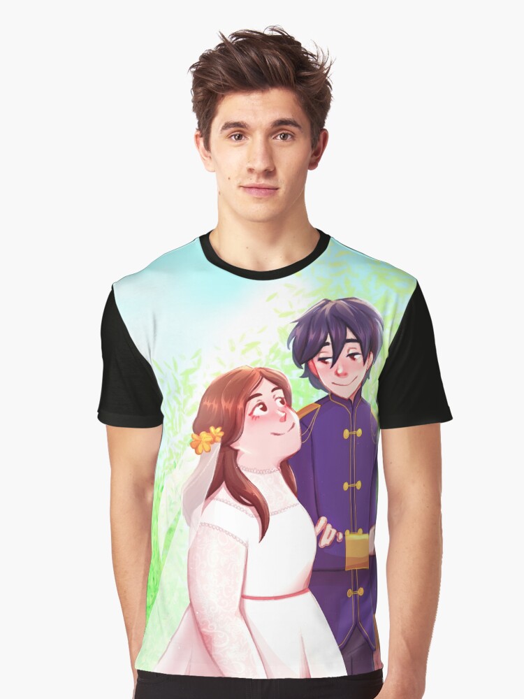 snow white graphic tee