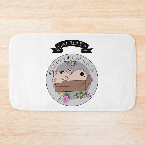 Item preview, Cat in a box - Cat rules #2 designed and sold by LoonyM.