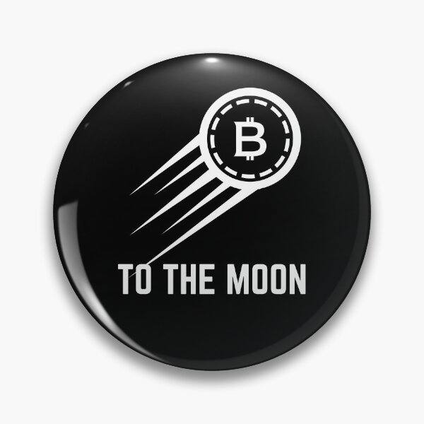 Item preview, Bitcoin to the moon designed and sold by SurbDesigns.