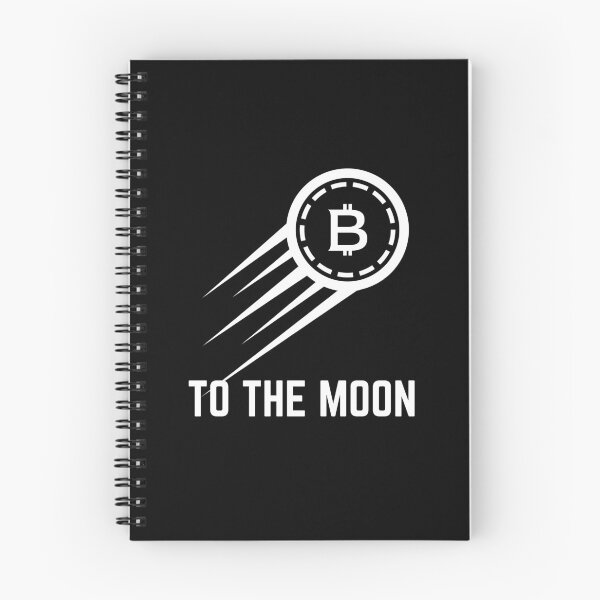 Item preview, Bitcoin to the moon designed and sold by SurbDesigns.