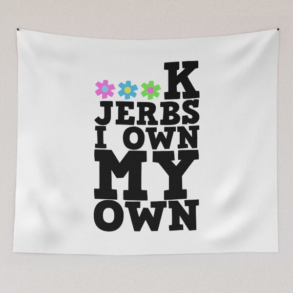 Item preview, Fu*k JERBS, I own my own! - black designed and sold by reIntegration.