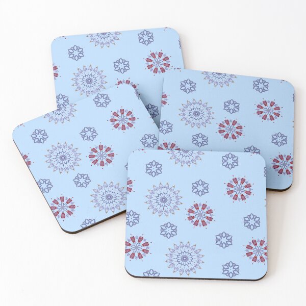 Item preview, Water Blue Snowflake designed and sold by jeanyun48.