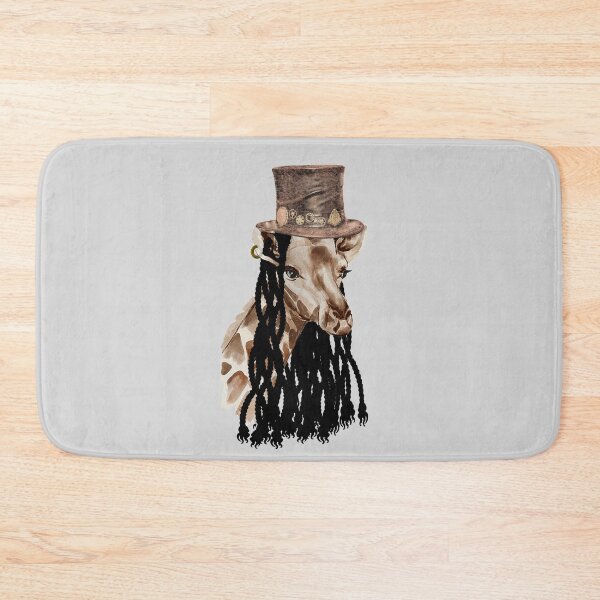 Item preview, Giraffe with Top Hat and Dreadlocks designed and sold by kansaikate.