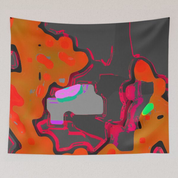 Item preview, Spicy organic life - abstract landscape soup designed and sold by Xdelacra.