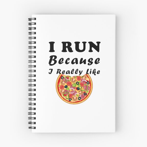 Item preview, I run because i really like pizza designed and sold by Aymanerachif.