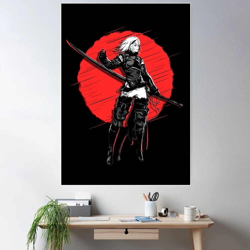 NIER REPLICANT' Poster, picture, metal print, paint by Malthuf de