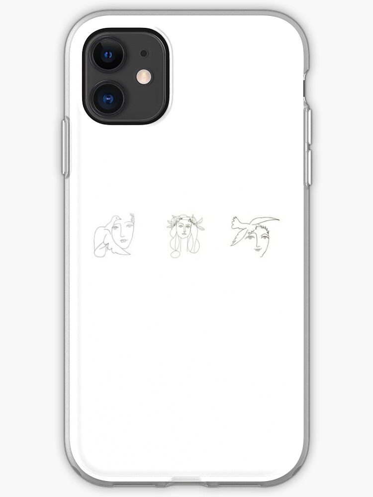 Picasso Line Drawings Iphone Case By Ards01