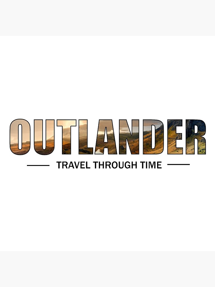Aperçu 5 sur 5. Dessous de verre (lot de 4) avec l'œuvre OUTLANDER - Travel Through time créée et vendue par OutlanderAddict.