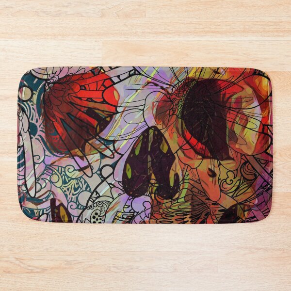 Item preview, Skull and Flowers designed and sold by sgmydesigns.