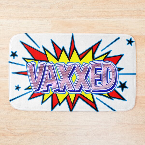 Item preview, Vaxxed Superhero Comic Explosion designed and sold by Thelittlelord.