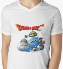 Dragon Quest - slime Men's V-Neck T-Shirt