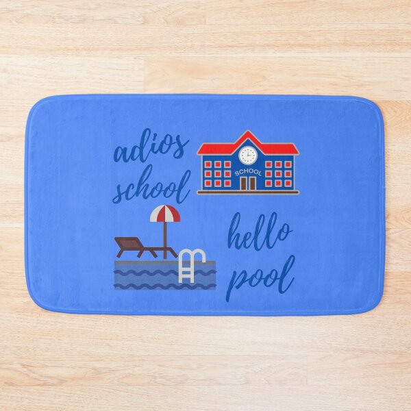 Item preview, adios school hello pool designed and sold by Hey-Nice-Shirt.
