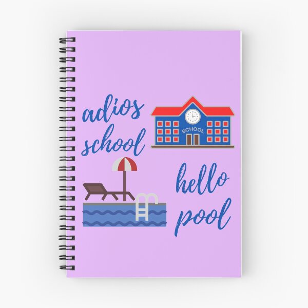 Item preview, adios school hello pool designed and sold by Hey-Nice-Shirt.