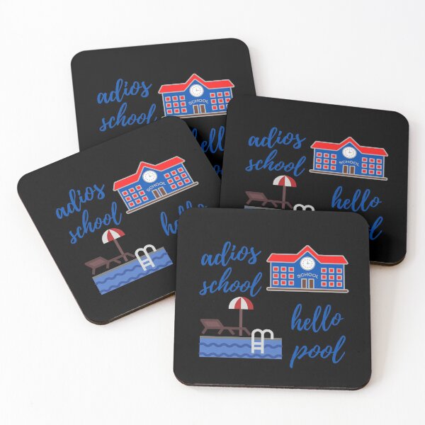 Item preview, adios school hello pool designed and sold by Hey-Nice-Shirt.