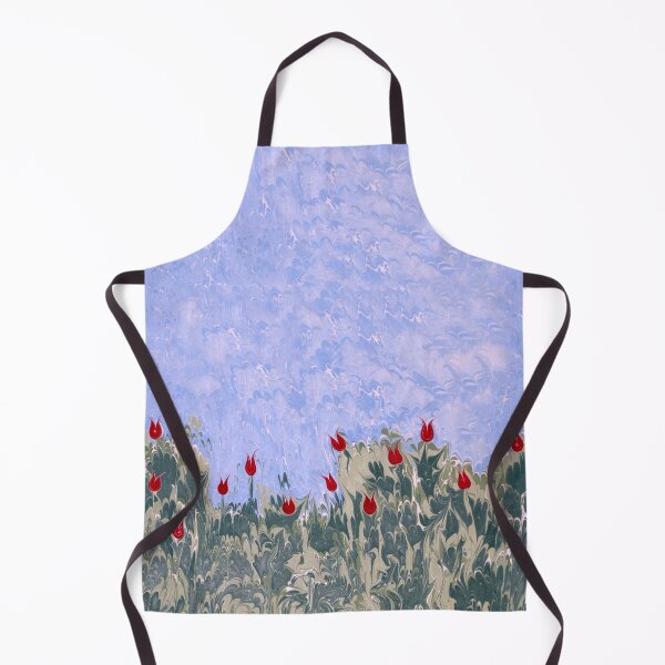 Item preview, Marbled Painted Dancing Tulips designed and sold by T Artist.