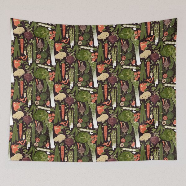 Item preview, Home grown vegetables - Black designed and sold by appleyards.