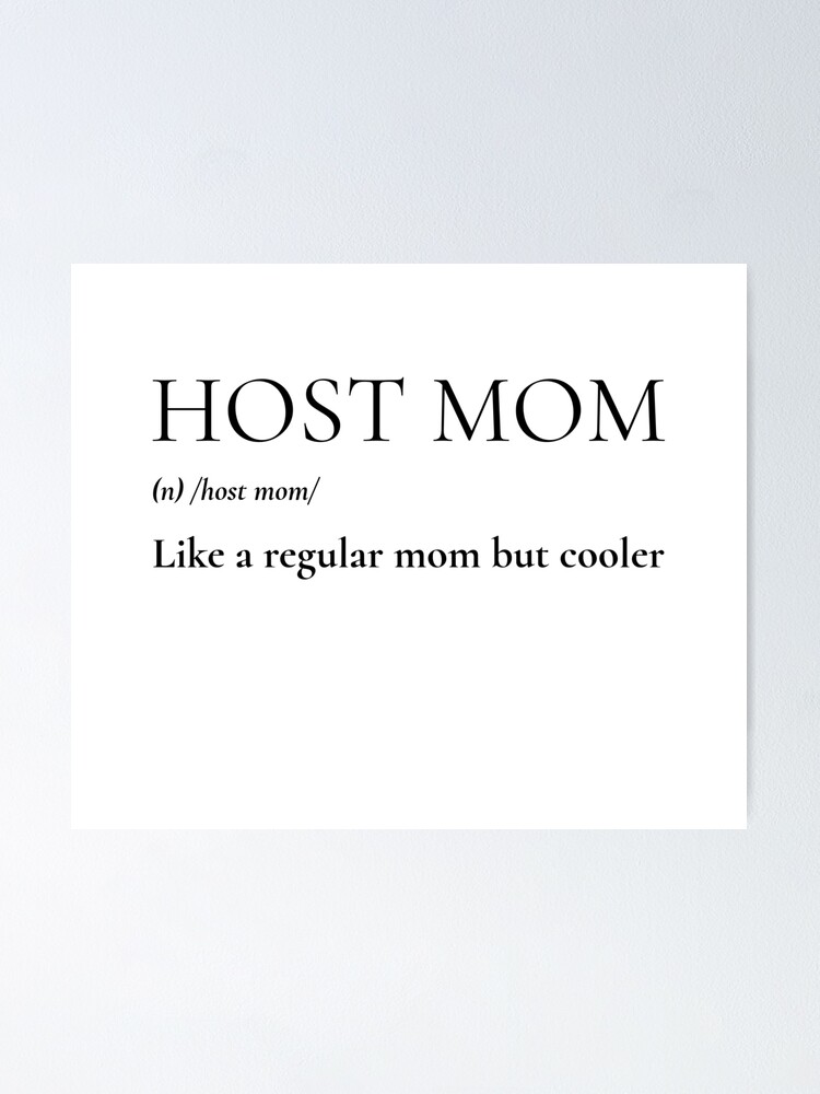 World's best host mom Apron for Sale by clara steines