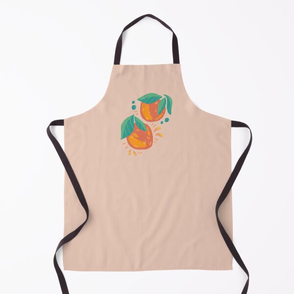 Item preview, orange apricot retro fruit designed and sold by mounakra-design.