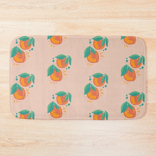 Item preview, orange apricot retro fruit designed and sold by mounakra-design.