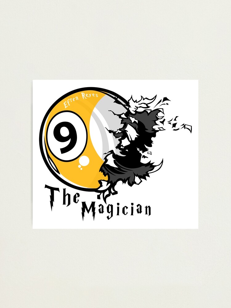 "Exploding Nine Ball Billiard Master Billiard Nine Ball" Photographic