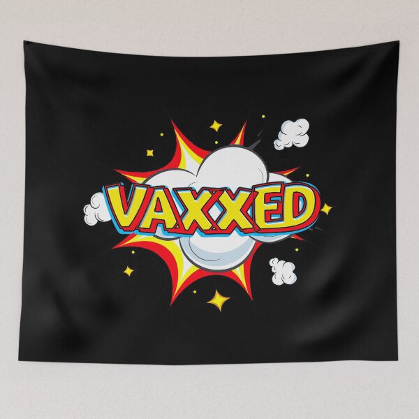 Item preview, Vaxxed Comic Explosion Bubble designed and sold by Thelittlelord.