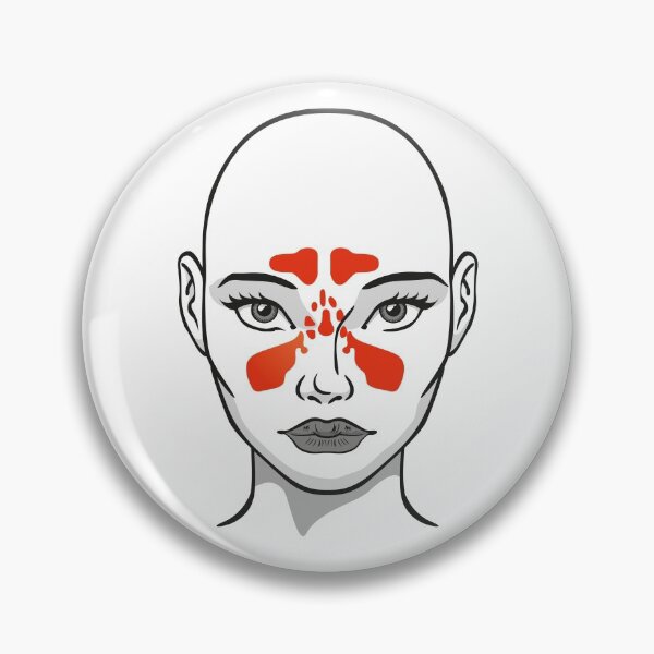 Item preview, Illustration nasal cavity face, sinuses, woman. Ideal for catalogs, newsletters and medicine and institutional designed and sold by LucianoCosmo.