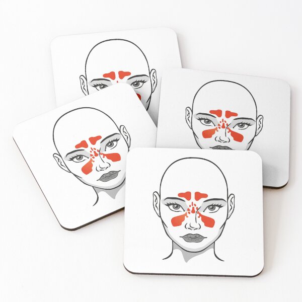 Item preview, Illustration nasal cavity face, sinuses, woman. Ideal for catalogs, newsletters and medicine and institutional designed and sold by LucianoCosmo.